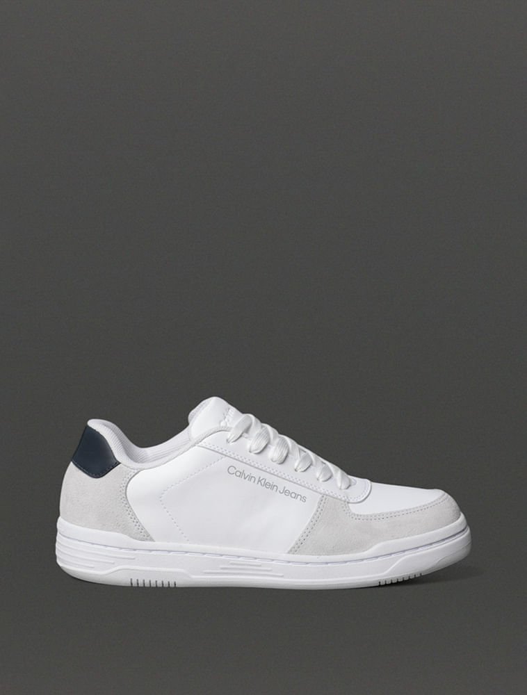 Tênis Masculino Court Calvin Klein Jeans - Branco