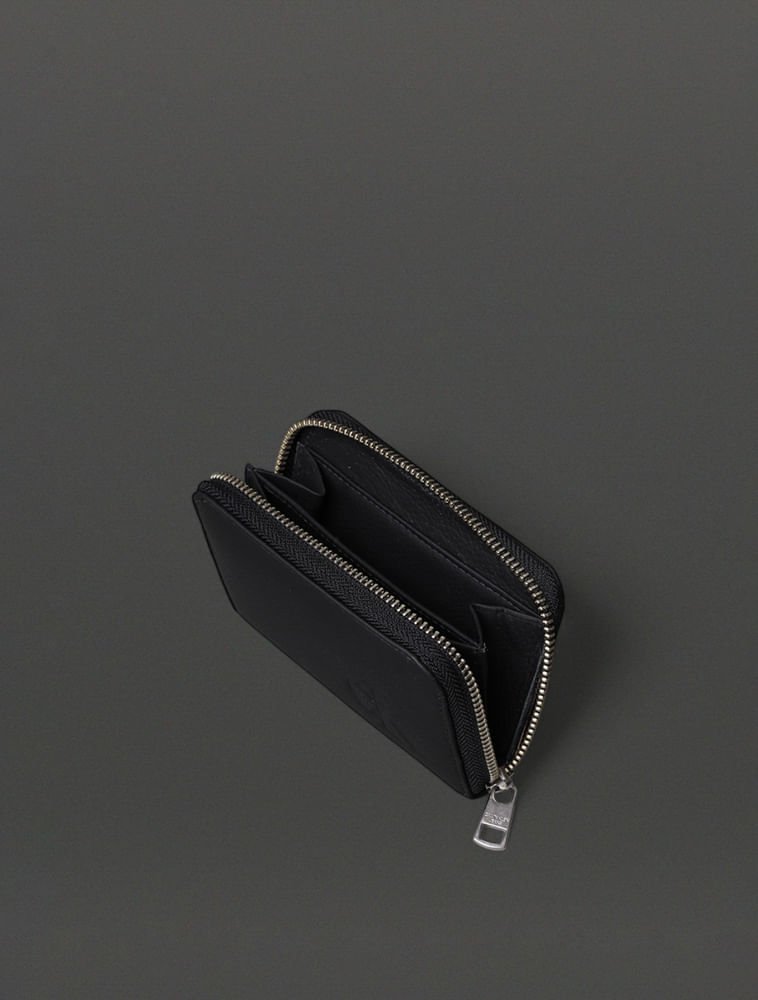 Carteira Feminina Pequena Queima Calvin Klein Jeans - Preto Preto 4