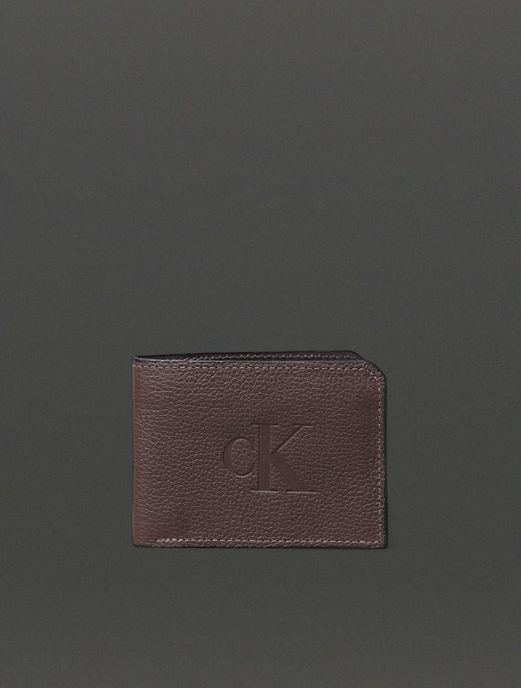 Carteira Ckj Queima Ck - Cafe