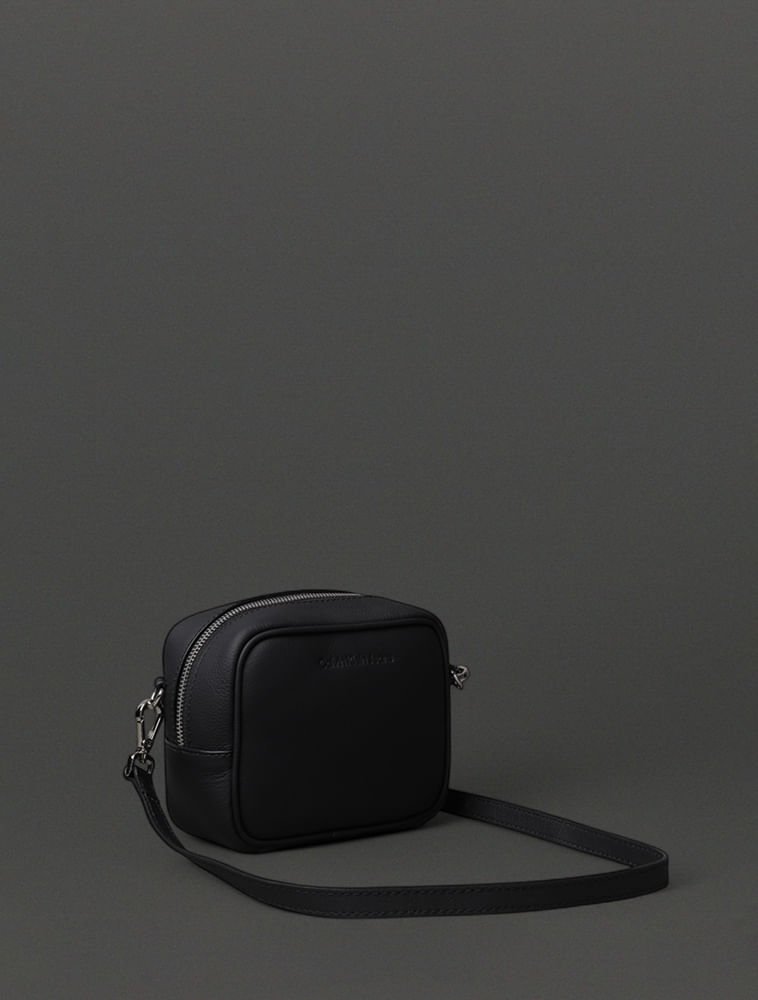 Bolsa Feminina Câmera Bag Queima Calvin Klein Jeans - Preto Preto 2