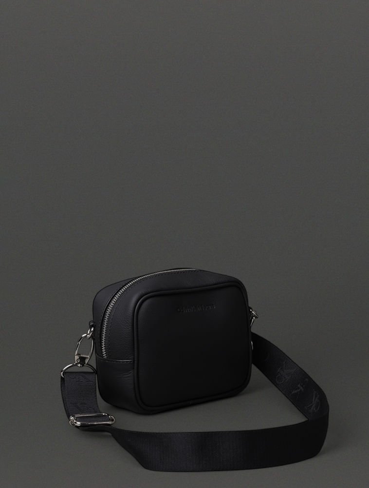 Bolsa Feminina Câmera Bag Queima Calvin Klein Jeans - Preto Preto 3