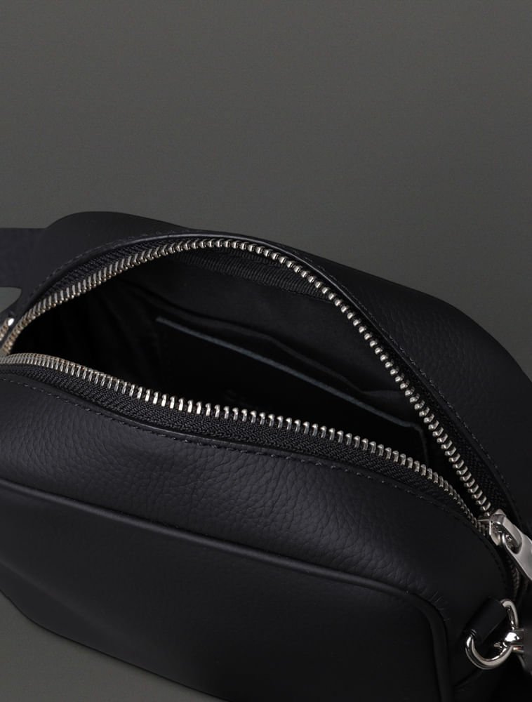 Bolsa Feminina Câmera Bag Queima Calvin Klein Jeans - Preto Preto 4