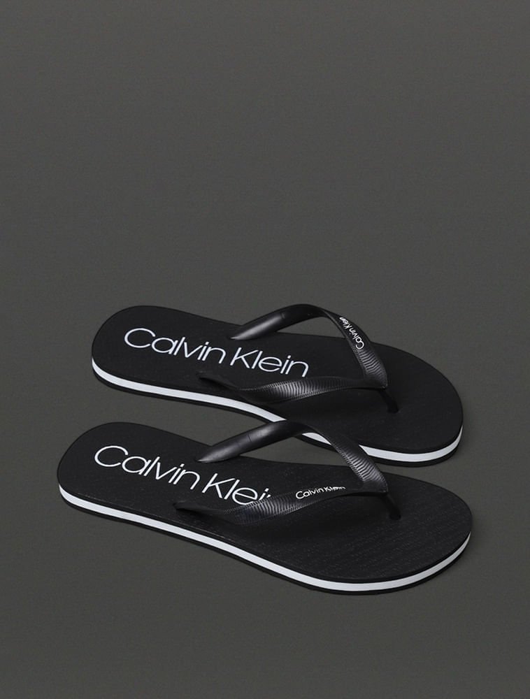 Chinelo Swim Calvin Klein - Preto Preto 2