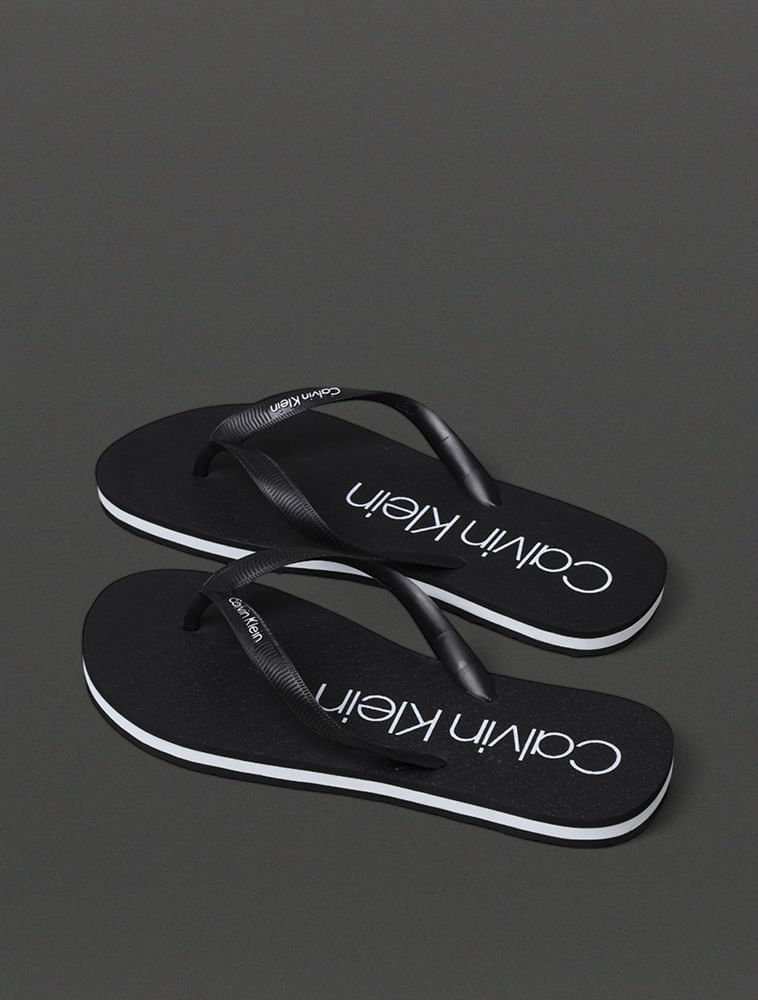 Chinelo Swim Calvin Klein - Preto Preto 3
