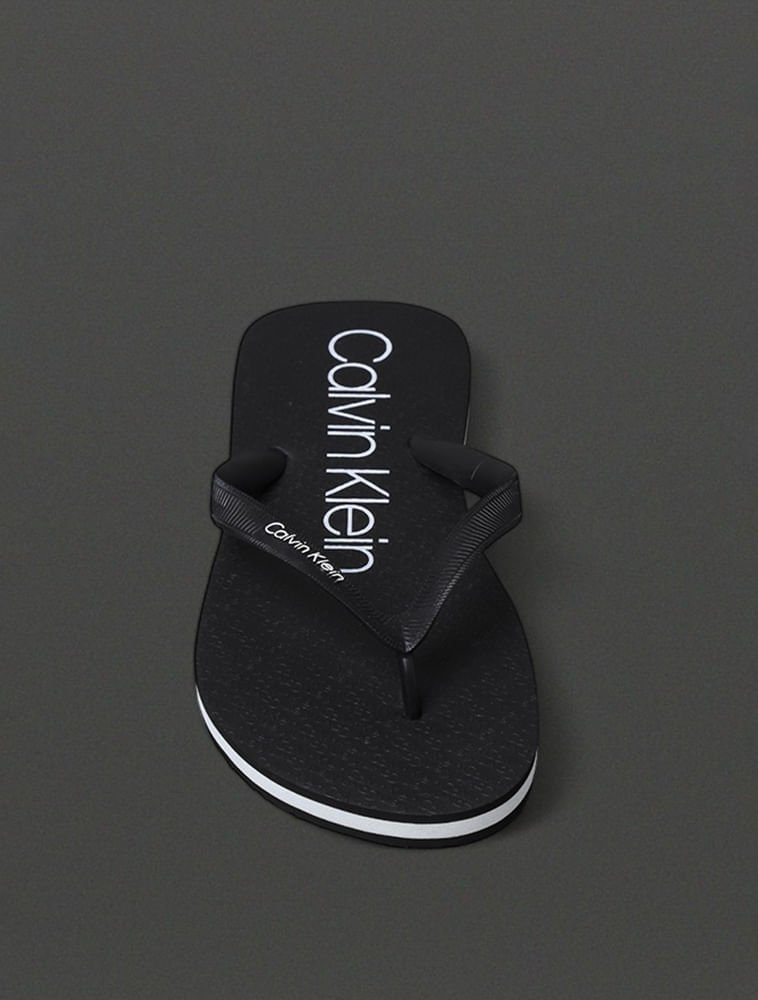 Chinelo Swim Calvin Klein - Preto Preto 4