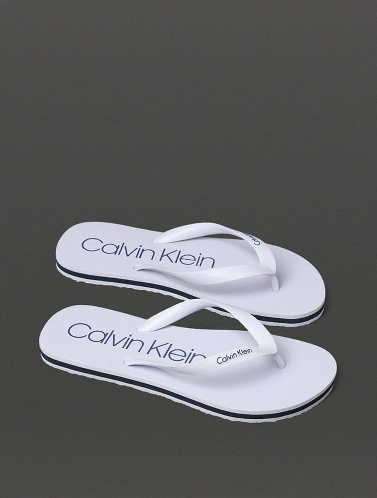 Chinelo Swim Calvin Klein - Branco Branco 2