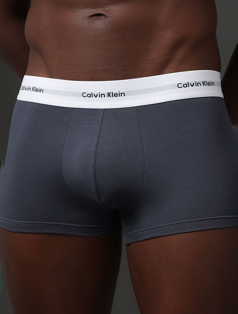 Cueca Trunk Modal Modern Calvin Klein Underwear - Grafite Cinza 4