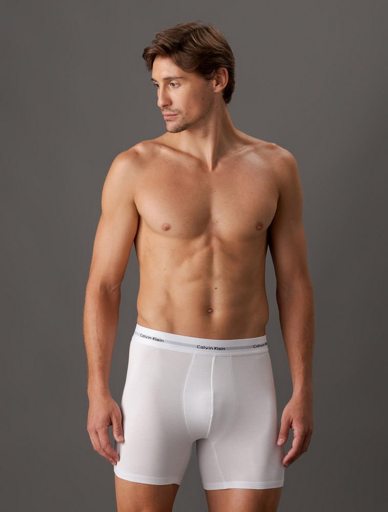 Cueca Boxer Modal Modern Calvin Klein Underwear - Branco