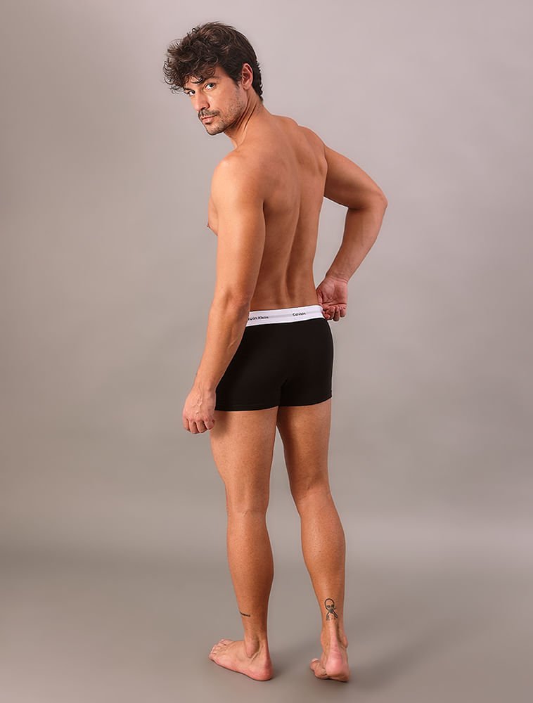 Cueca Trunk Modal Modern Calvin Klein Underwear - Preto Preto 2