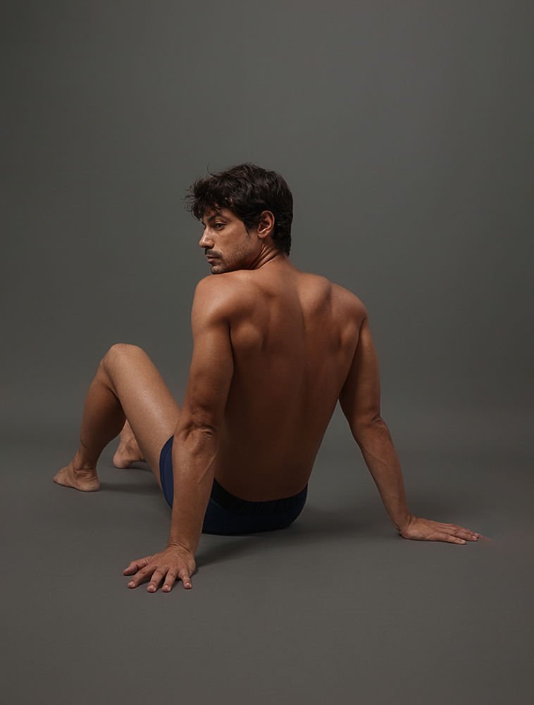 Cueca Low Rise Recycled Intense Power Calvin Klein Underwear - Marinho Azul 4