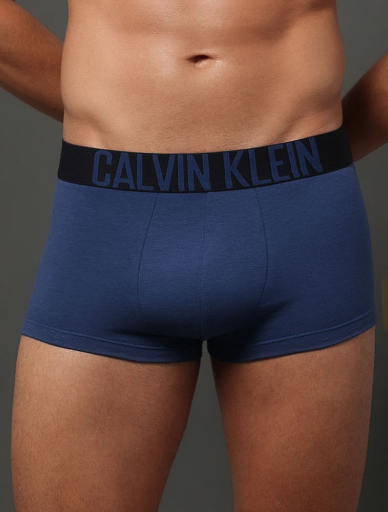 Cueca Low Rise Recycled Intense Power Calvin Klein Underwear - Marinho Azul 5