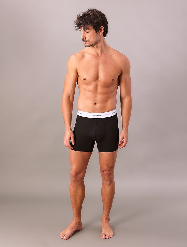 Cueca Boxer Modal Modern Calvin Klein Underwear - Preto