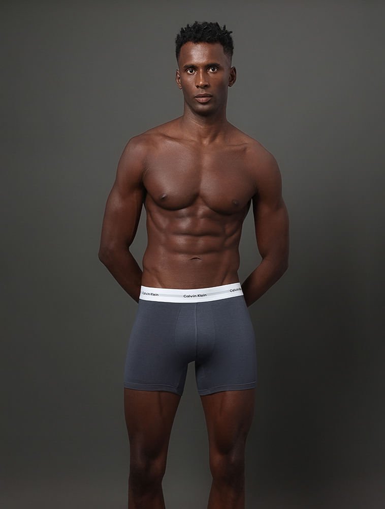 Cueca Boxer Modal Modern Calvin Klein Underwear - Grafite