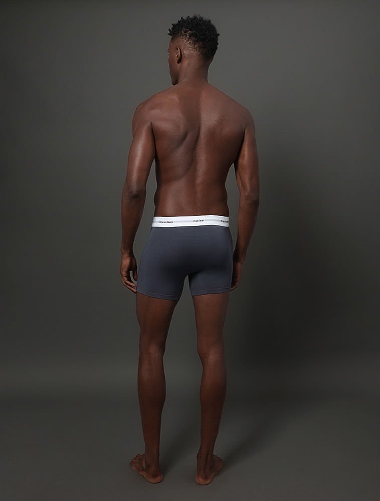 Cueca Boxer Modal Modern Calvin Klein Underwear - Grafite Cinza 3