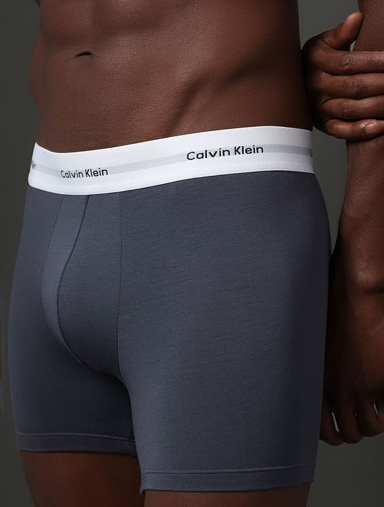 Cueca Boxer Modal Modern Calvin Klein Underwear - Grafite Cinza 4