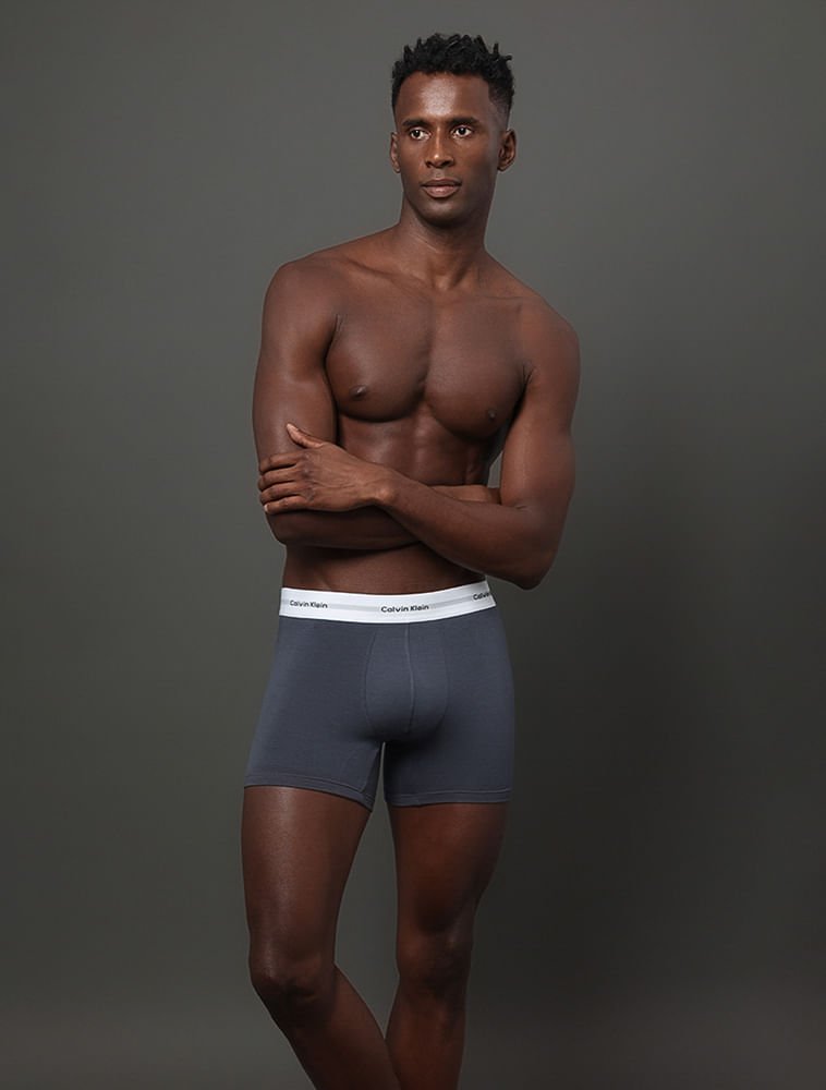 Cueca Boxer Modal Modern Calvin Klein Underwear - Grafite Cinza 5