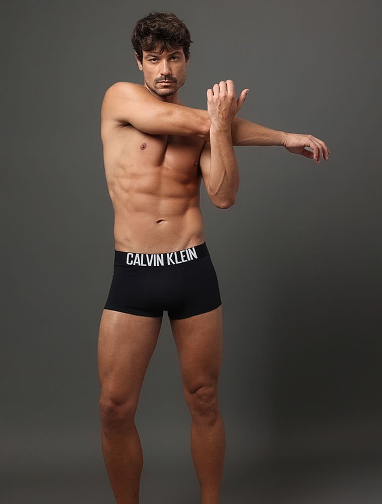 Cueca Low Rise Recycled Intense Power Calvin Klein Underwear - Preto Preto 5