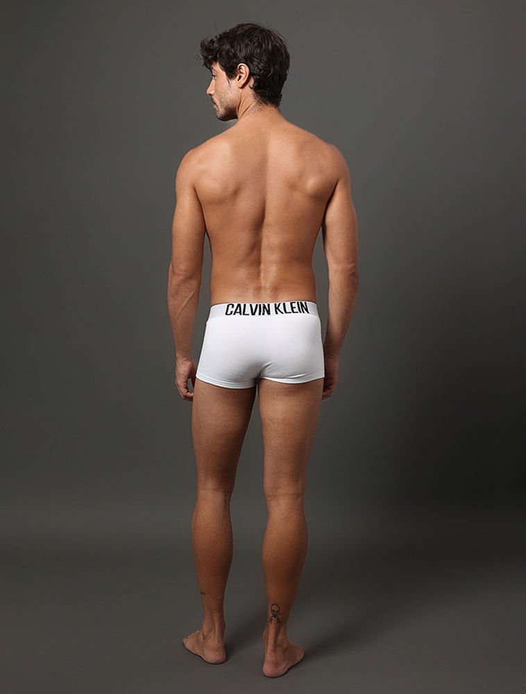 Cueca Low Rise Recycled Intense Power Calvin Klein Underwear - Branco/Branco Branco 2