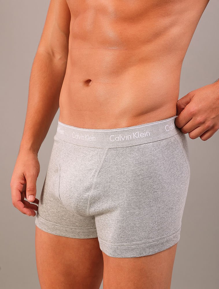 Kit 3 Cuecas Brief de Cotton - Multi Multicores 11