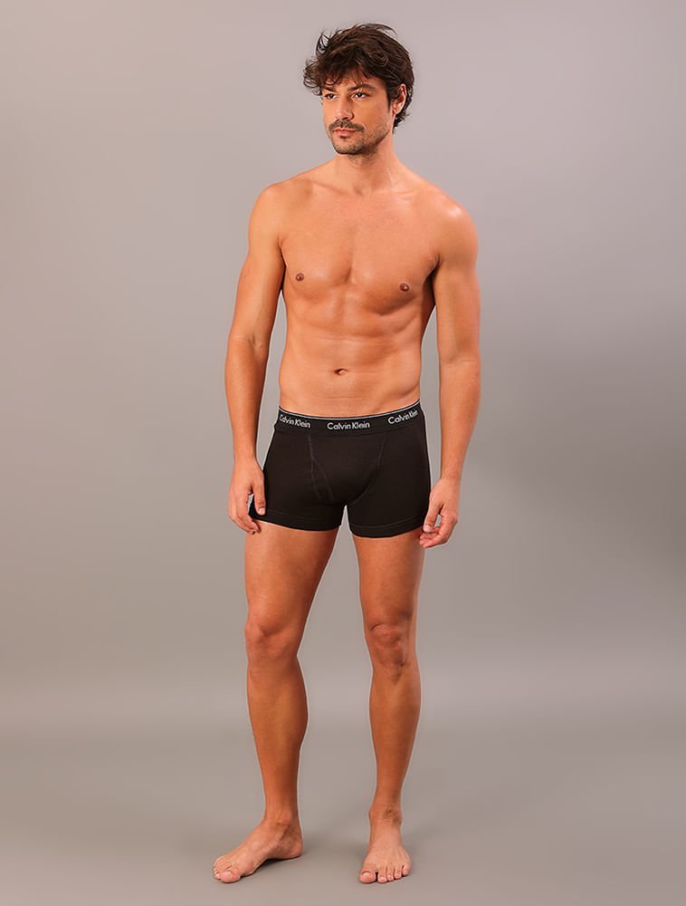 Kit 3 Cuecas Brief de Cotton - Multi Multicores 15