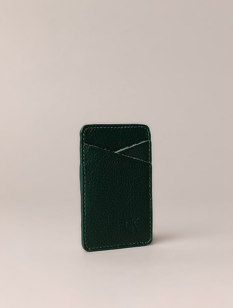 Porta Cartão Calvin Klein Jeans Feminino Case Card - Verde Médio Verde 2