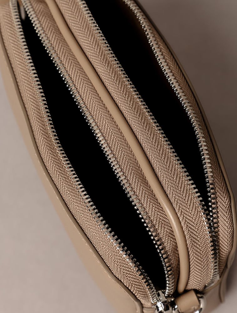 Bolsa Calvin Klein Feminina Camera Bag Com Alça Removível - Havana Bege 3