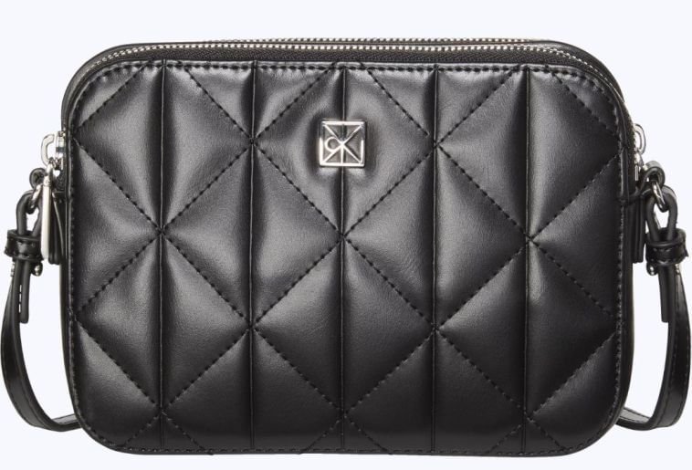 Bolsa Calvin Klein Feminina Camera Bag Acolchoada - Preto