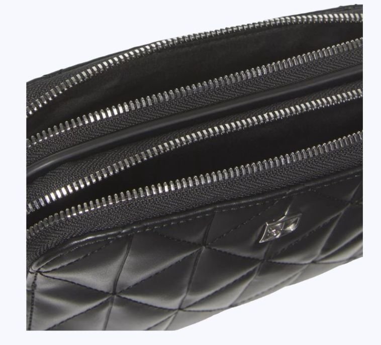 Bolsa Calvin Klein Feminina Camera Bag Acolchoada - Preto Preto 2