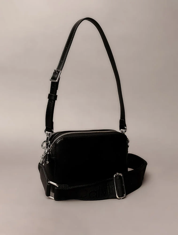 Bolsa Calvin Klein Feminina Camera Bag Com Alça Removível - Preto Preto 2