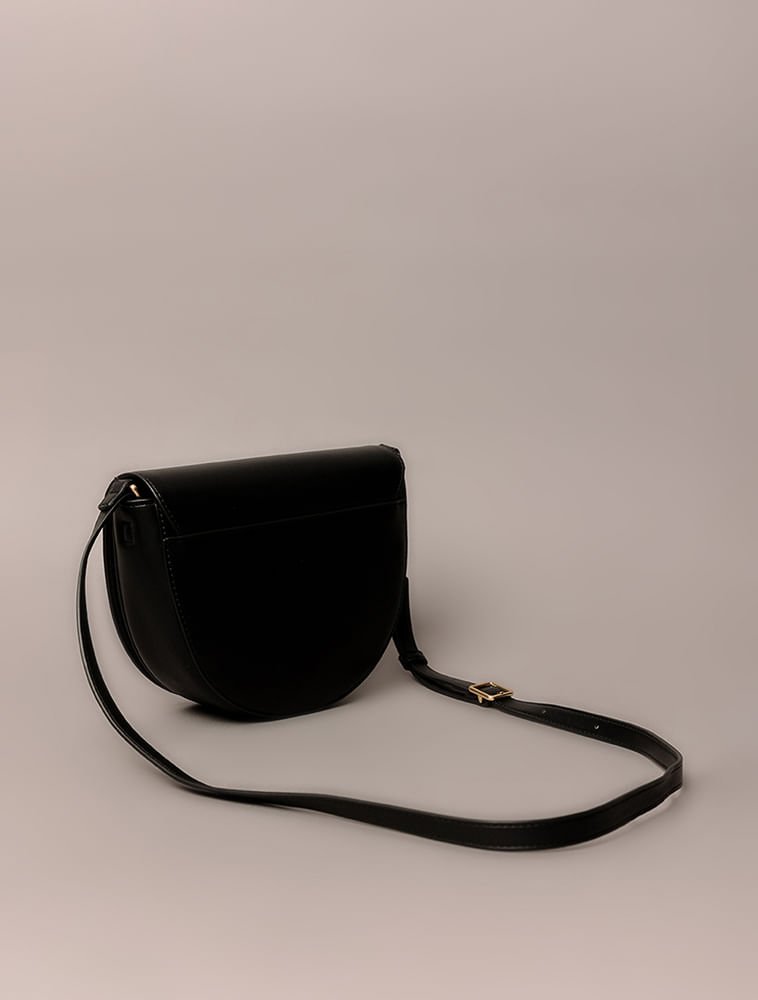 Bolsa Calvin Klein Jeans Feminina Crossbody Logo Reissue - Preto Preto 2