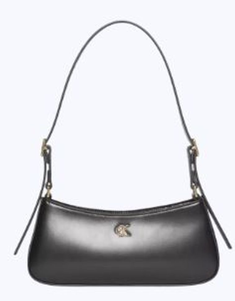 Bolsa Calvin Klein Jeans Feminina Shoulder Bag Logo Reissue - Preto