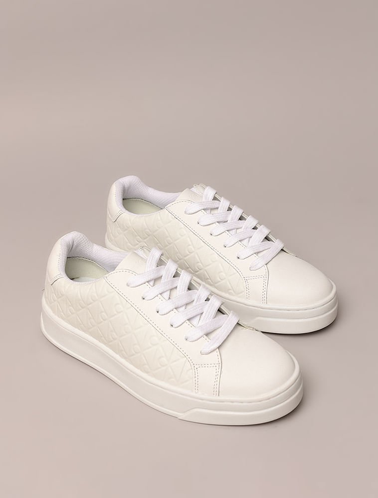 Tênis Cks Queima Full Aop - Branco Branco 2