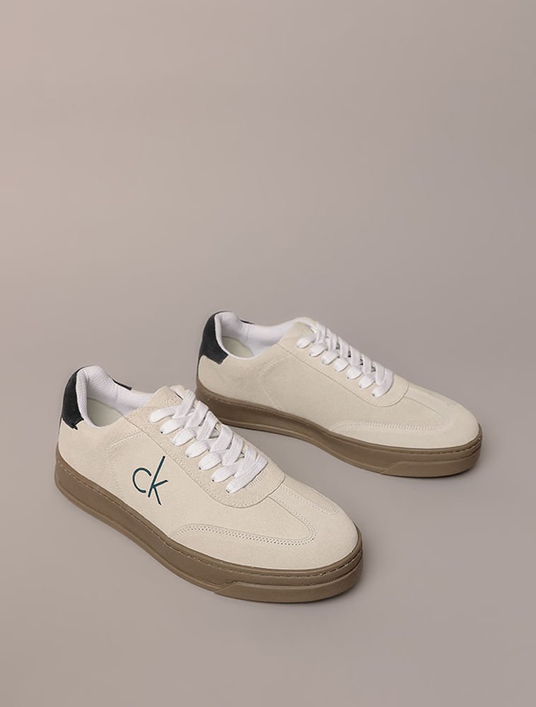 Tênis Cks Nobuck Side Ck - Off White Bege 2