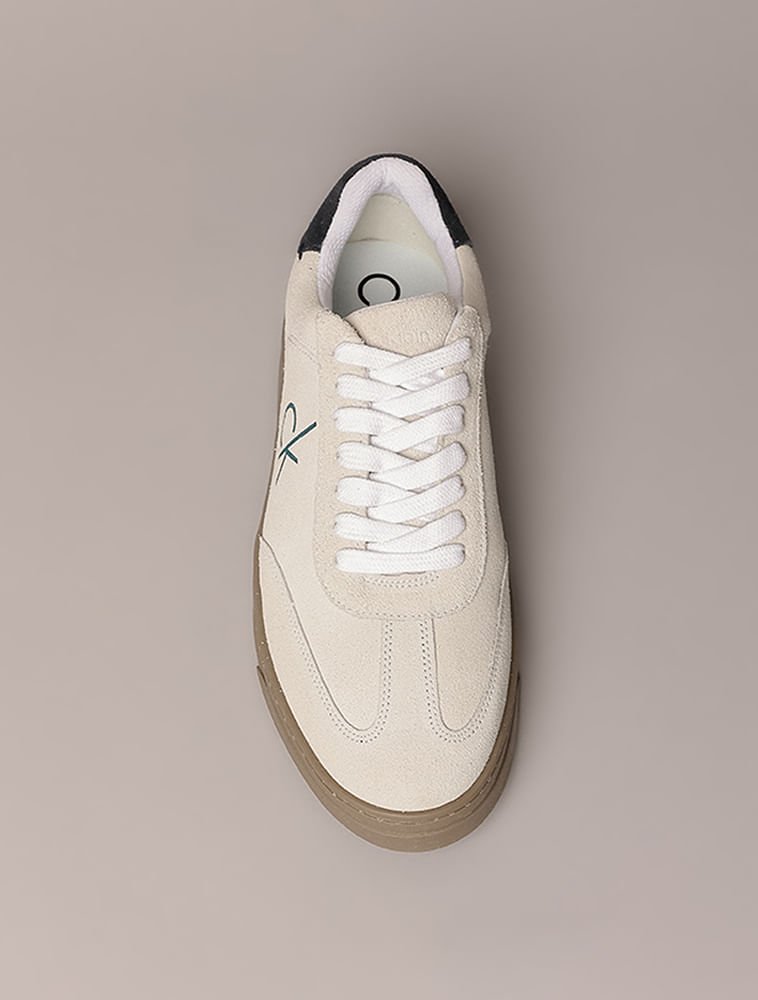 Tênis Cks Nobuck Side Ck - Off White Bege 3