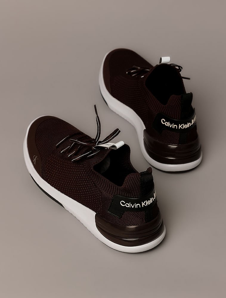 Tênis Calvin Klein Jeans Air Knitting - Marrom Marrom 3