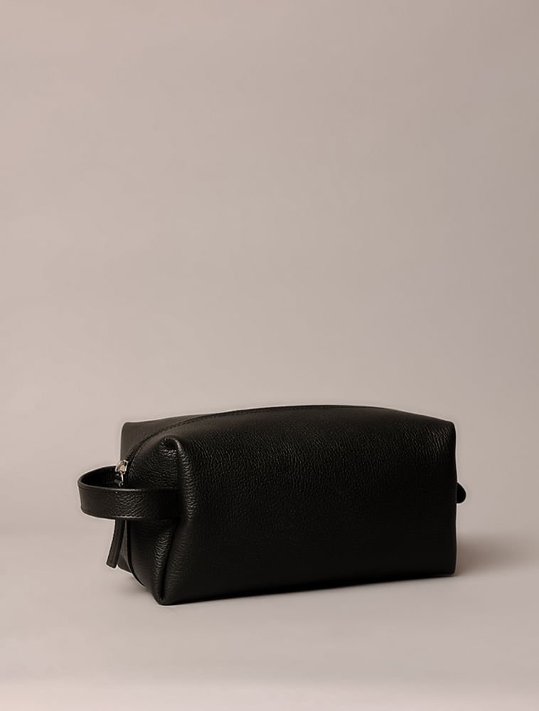 Necessaire Calvin Klein Couro - Preto Preto 2