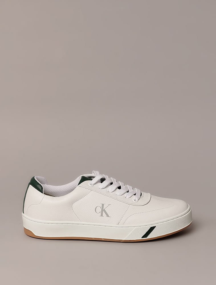 Tênis Calvin Klein Jeans Palito Clean - Branco