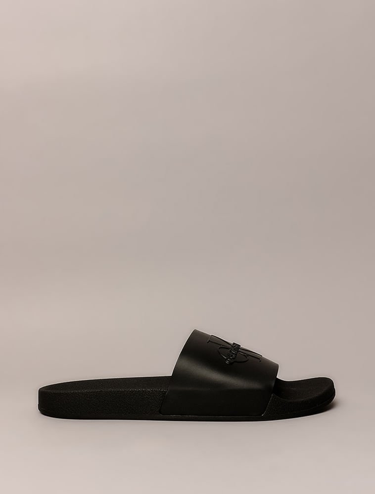 Chinelo Calvin Klein Jeans Slide - Preto