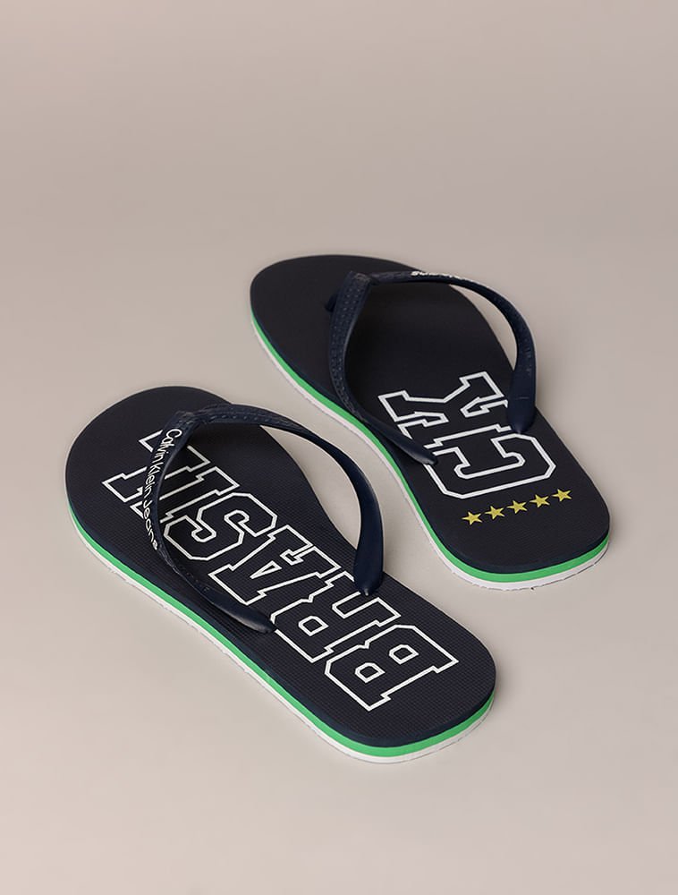 Chinelo Calvin Klein Jeans Copa - Marinho Azul Marinho 3