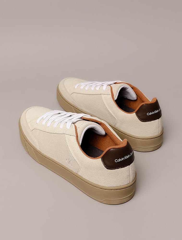 Tênis Calvin Klein Jeans Palito Side Small Ck - Off White Off White 3