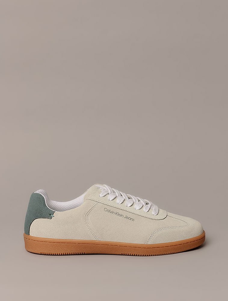 Tênis Calvin Klein Jeans Slim Logo - Off White Off White 2