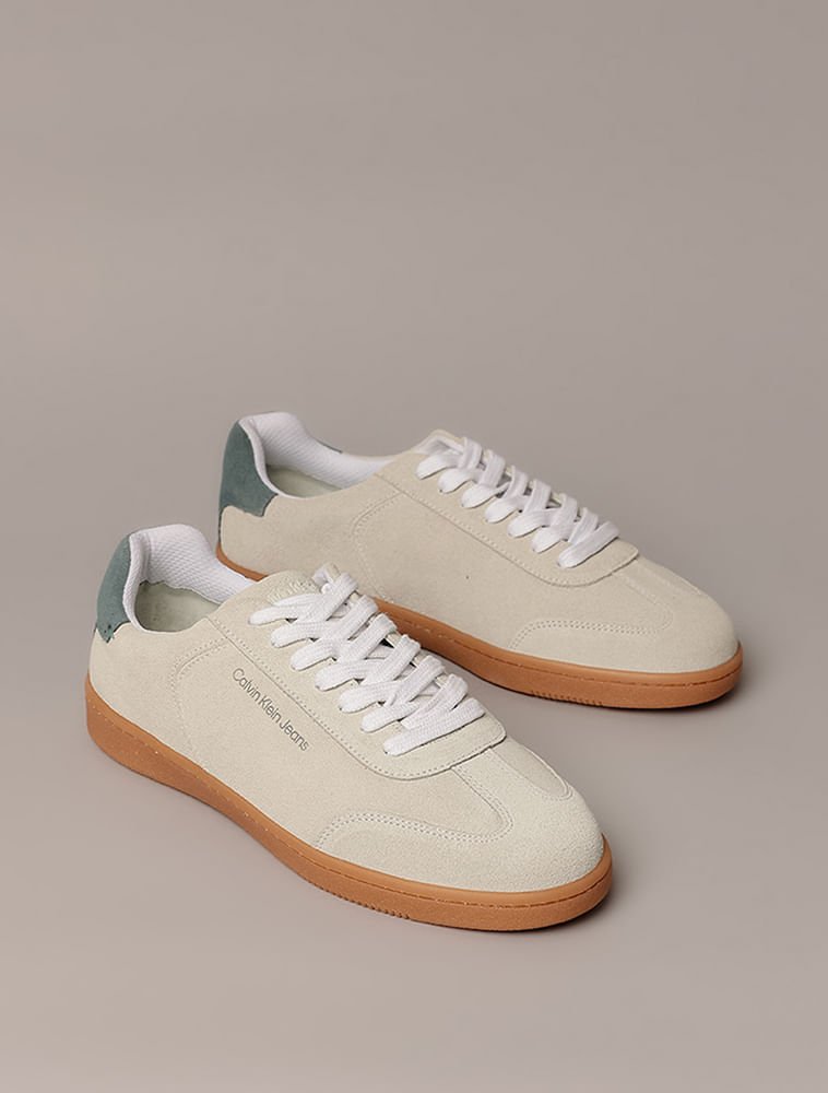 Tênis Calvin Klein Jeans Slim Logo - Off White Off White 3