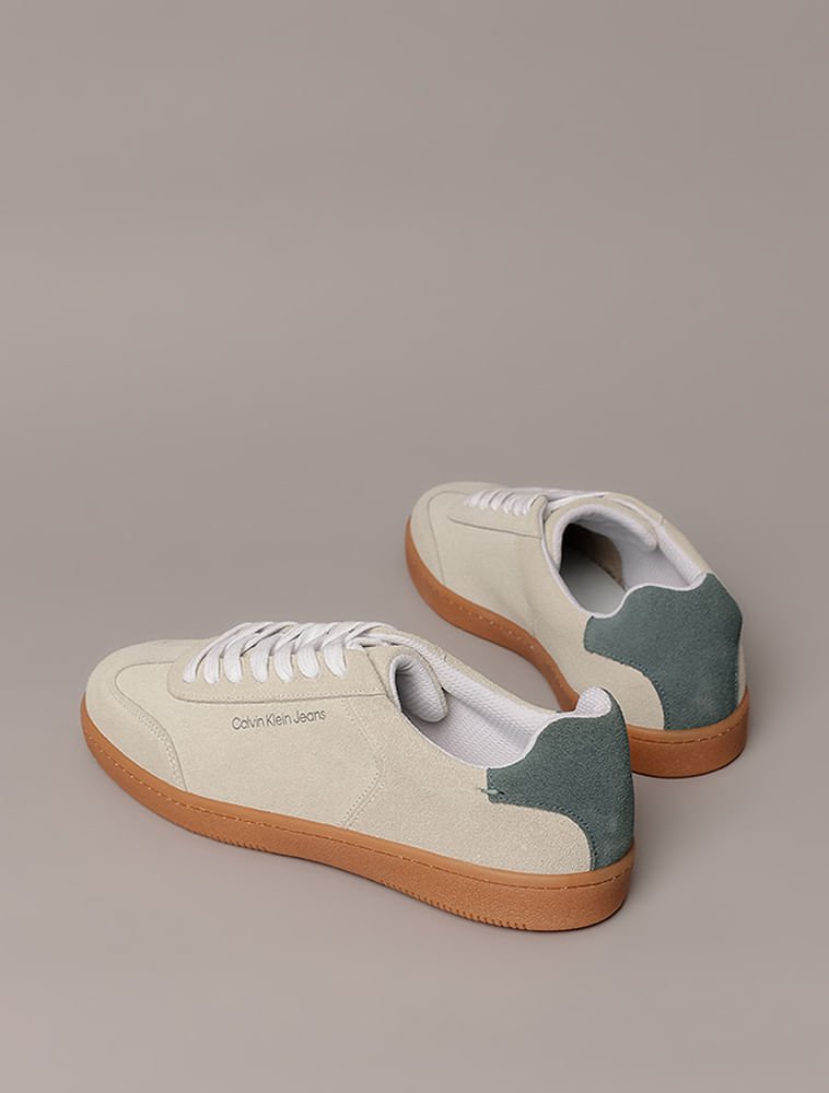 Tênis Calvin Klein Jeans Slim Logo - Off White Off White 4