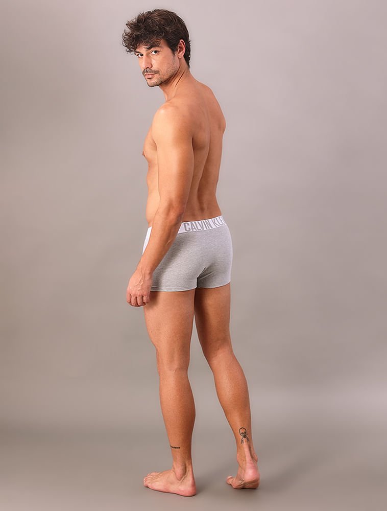 Kit 3 Cuecas Trunk Recycled Intense Power Calvin Klein Underwear - Multi Multicores 3
