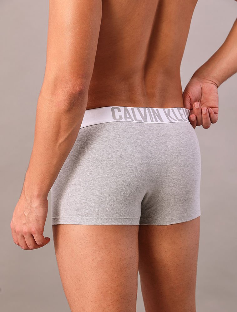 Kit 3 Cuecas Trunk Recycled Intense Power Calvin Klein Underwear - Multi Multicores 5