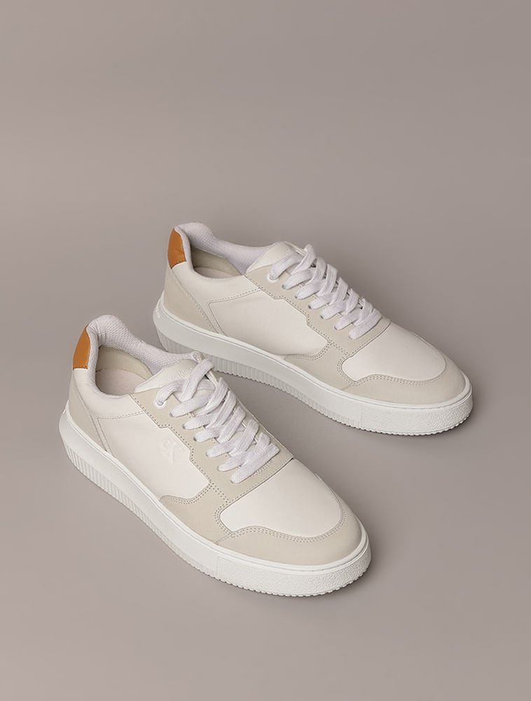Tênis Masculino Calvin Klein Jeans Chunky Layers - Branco Branco 2
