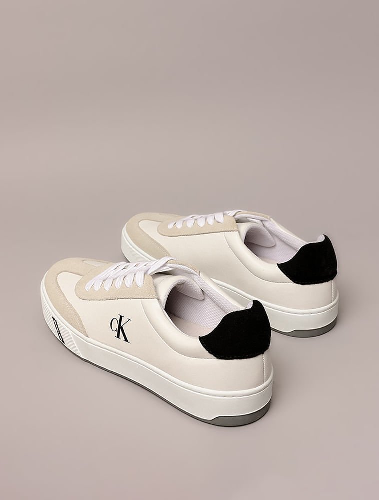 Tênis Calvin Klein Jeans Palito Ck - Branco Branco 3
