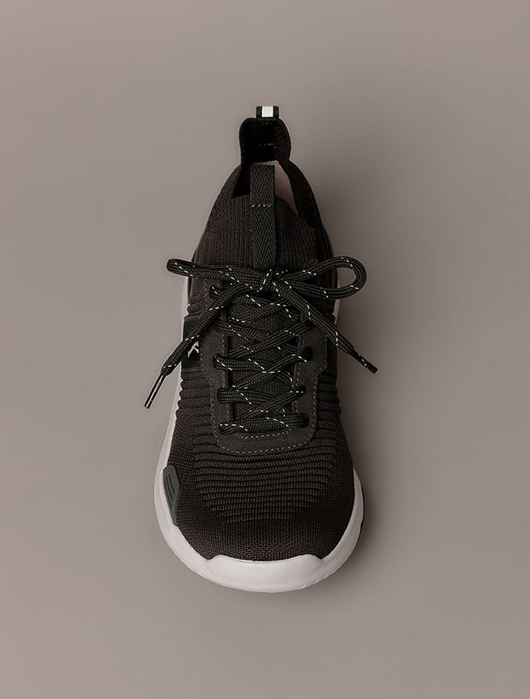 Tênis Calvin Klein Jeans Air Knitting Flexible - Chumbo Chumbo 4