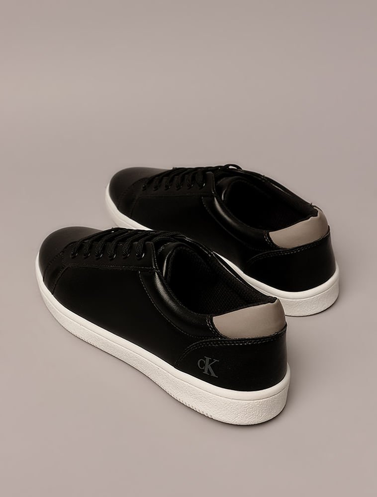 Tênis Calvin Klein Jeans Slim New Basic - Preto Preto 3