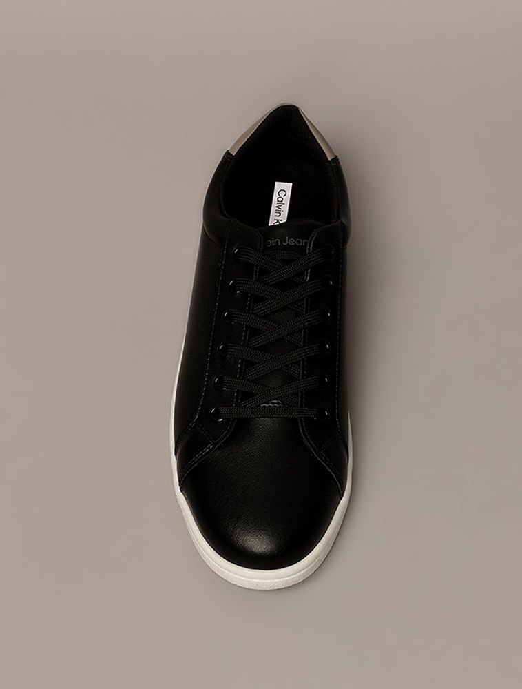 Tênis Calvin Klein Jeans Slim New Basic - Preto Preto 4
